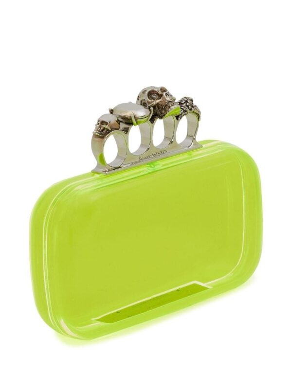 Alexander McQueen Skull knuckle-duster clutch bag - Image 3
