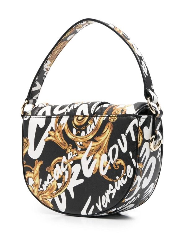 Versace Jeans Couture Regalia Baroque-print Couture top-handle bag - Image 4