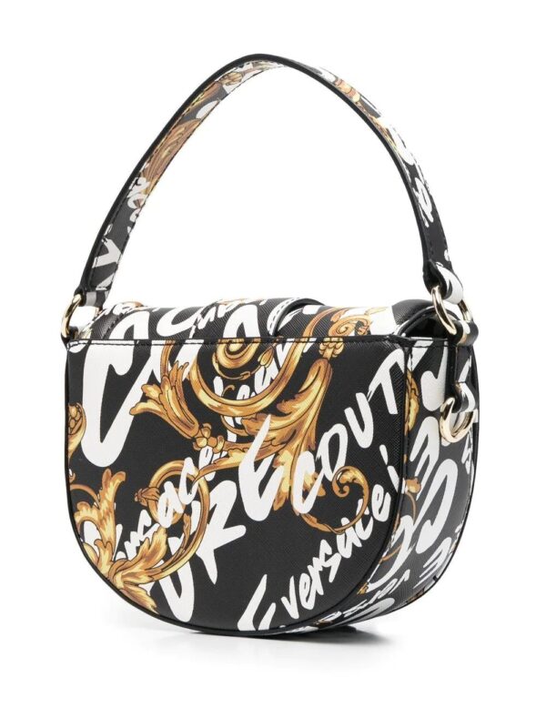 Versace Jeans Couture  Regalia Baroque-print Couture top-handle bag - Image 5