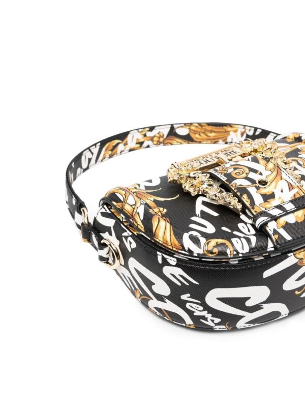 Versace Jeans Couture Regalia Baroque-print Couture top-handle bag - Image 5