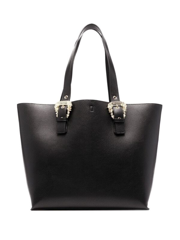 Versace Jeans Couture  logo-buckle tote bag