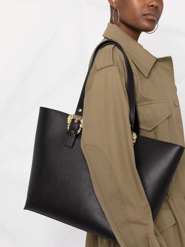 Versace Jeans Couture  logo-buckle tote bag - Image 2