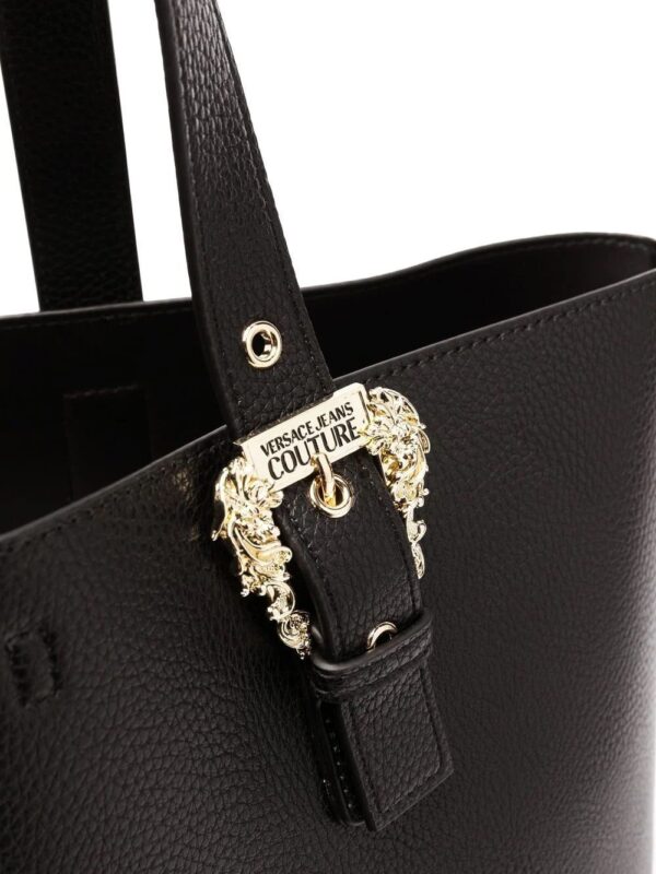 Versace Jeans Couture  logo-buckle tote bag - Image 5