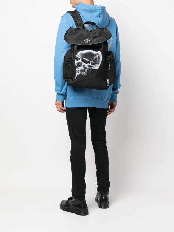 Phillip plein skull-print backpack - Image 2