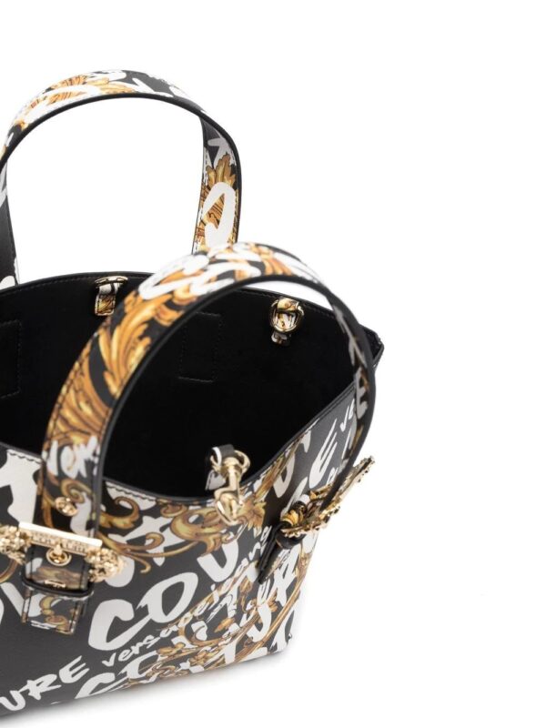 Versace Jeans Couture  Regalia Baroque-print tote bag - Image 2