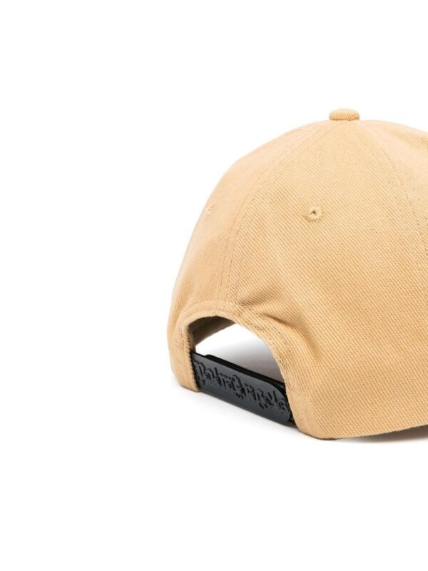 Palm Angels logo-plaque cotton cap - Image 2