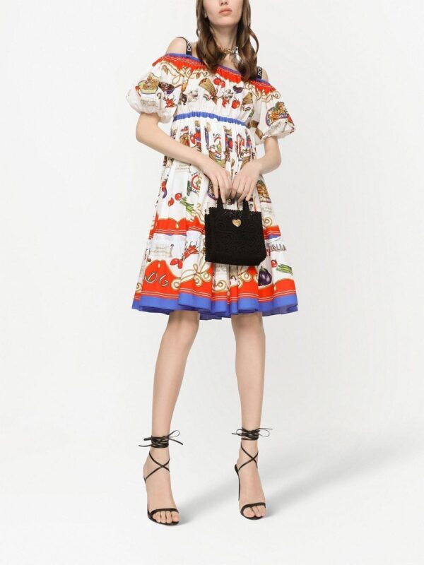 Dolce & Gabbana cordonetto-lace tote bag - Image 2