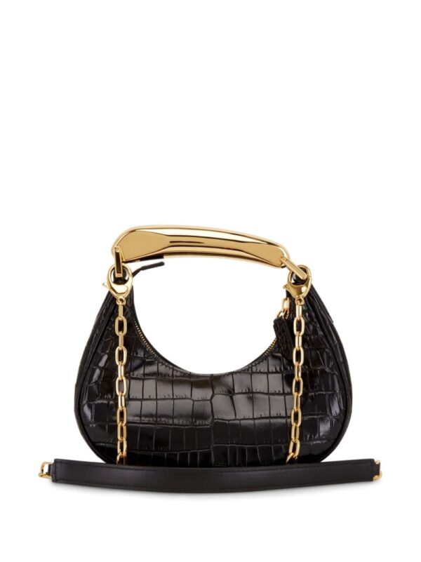 TOM FORD logo-plaque leather crossbody bag - Image 2
