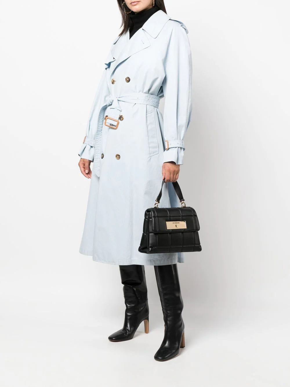 Moschino quilted top-handle bag - Image 2