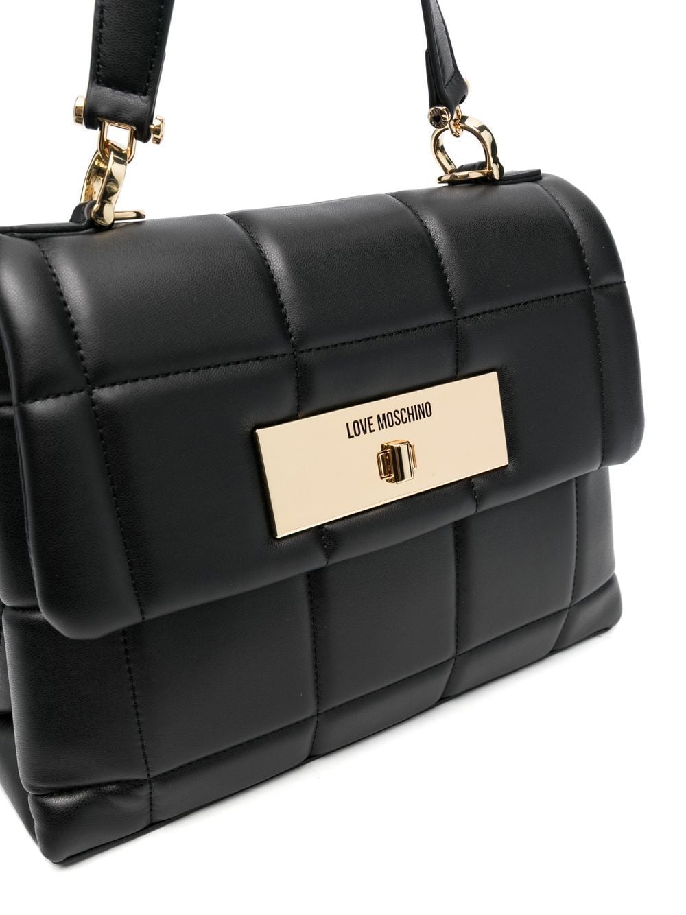 Moschino quilted top-handle bag - Image 4