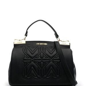 Moschino leather tote bag