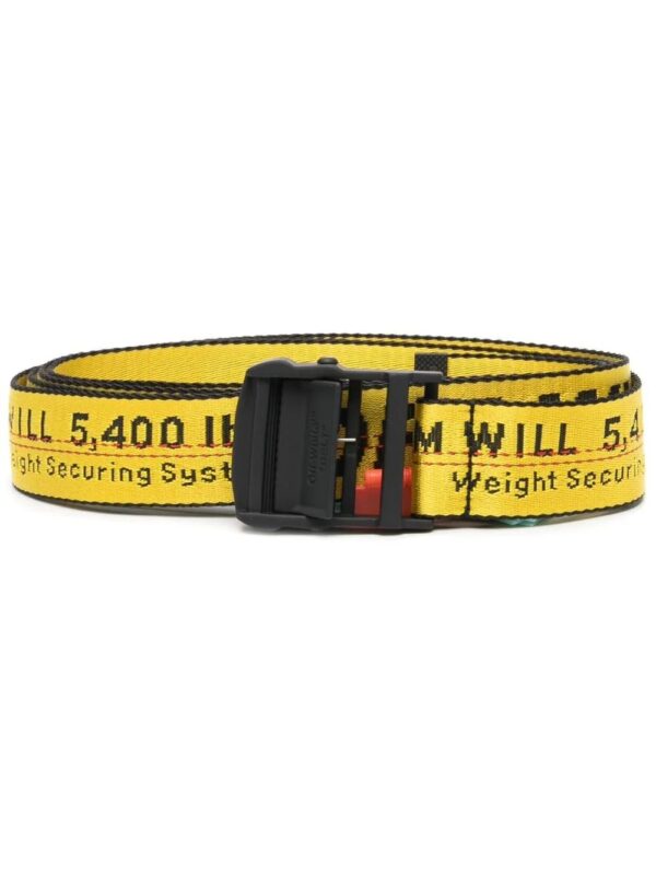 Off-White  logo-tape detail belt