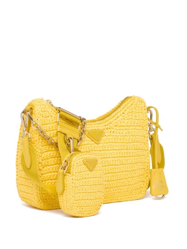 Prada Re-Edition 2005 crochet-knit shoulder bag - Image 4