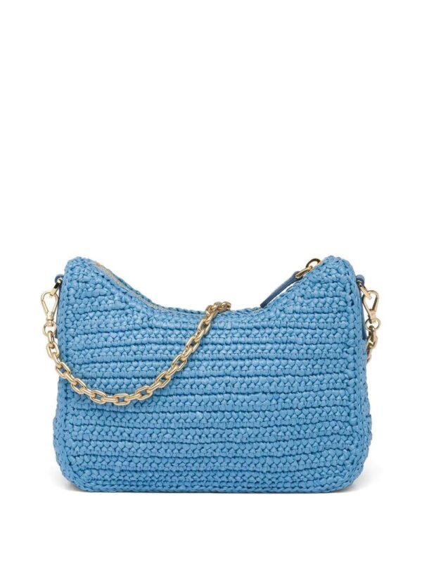Prada  Re-Edition 2005 raffia shoulder bag - Image 3