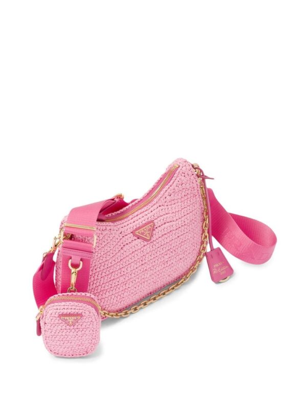 Prada Re-Edition 2005 crochet-knit shoulder bag - Image 4