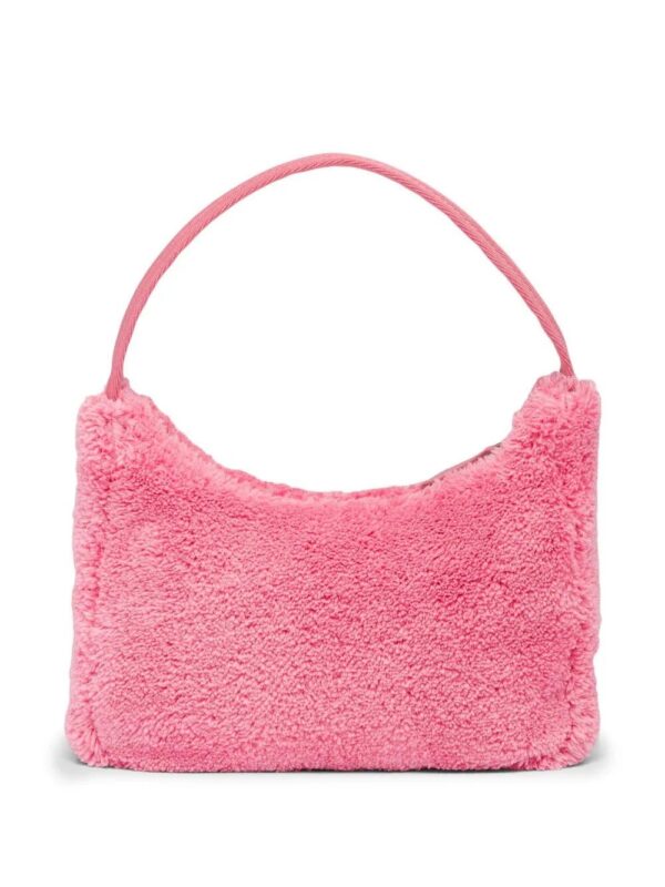 Prada  logo-print towel shoulder bag - Image 5