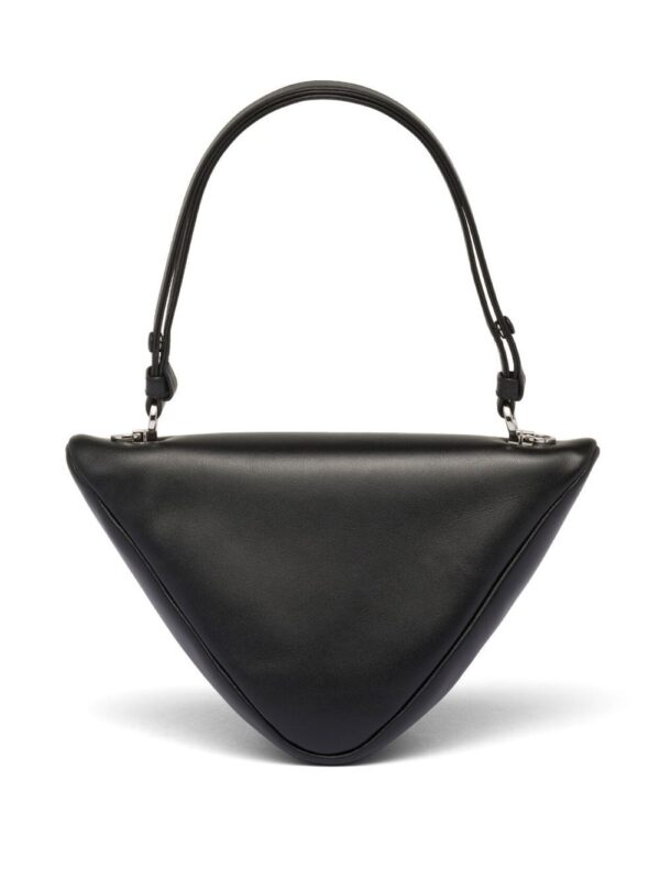 Prada  Triangle leather tote bag - Image 2