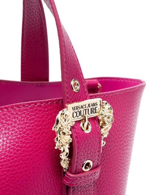 Versace Jeans Couture  Baroque-buckle tote bag - Image 4