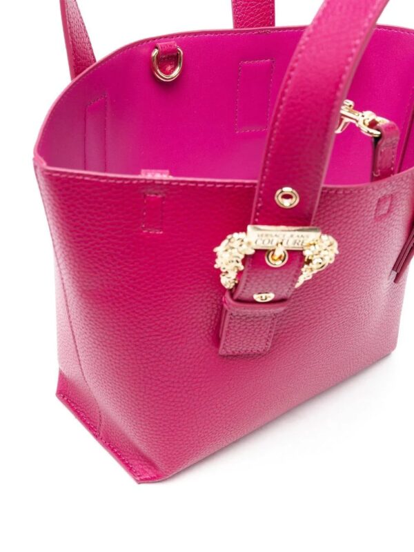 Versace Jeans Couture  Baroque-buckle tote bag - Image 3