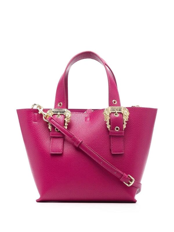 Versace Jeans Couture  Baroque-buckle tote bag