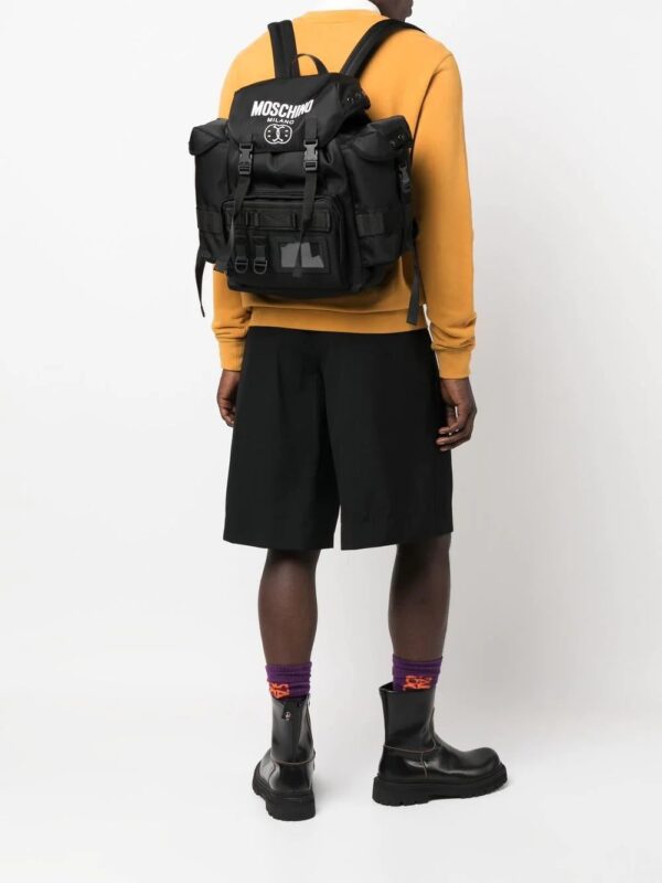 Moschino logo-print backpack - Image 2
