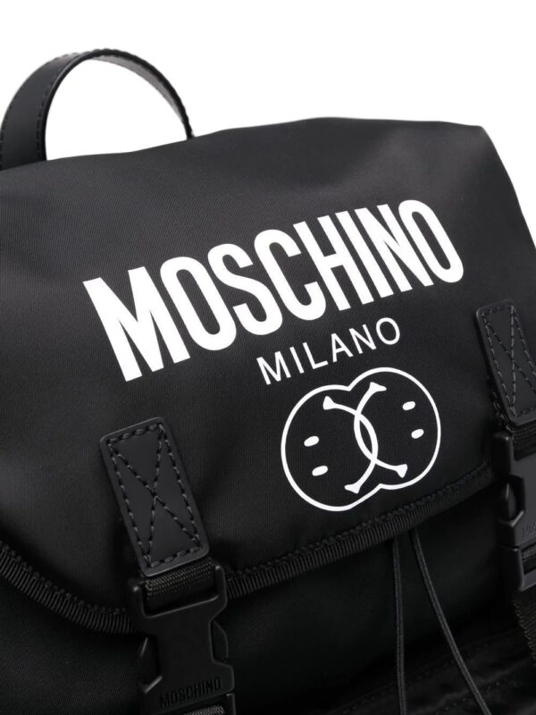 Moschino logo-print backpack - Image 4