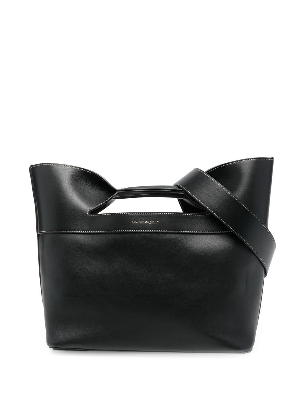 Alexander McQueen logo-print tote bag