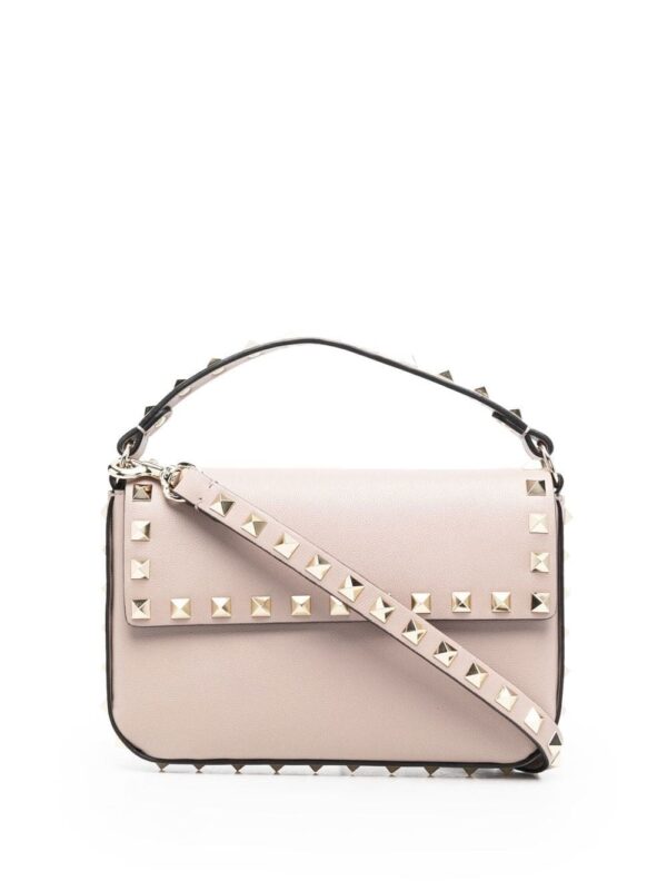 Valentino Garavani stud-detail leather shoulder bag