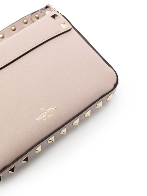 Valentino Garavani stud-detail leather shoulder bag - Image 5