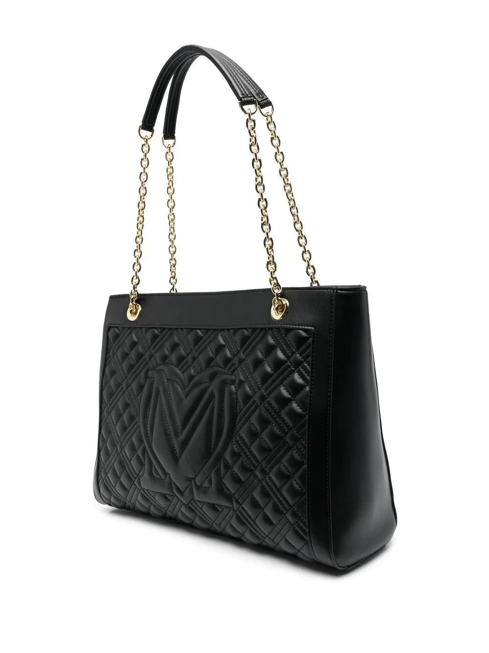 Moschino quilted faux-leather shoulder bag - Image 3