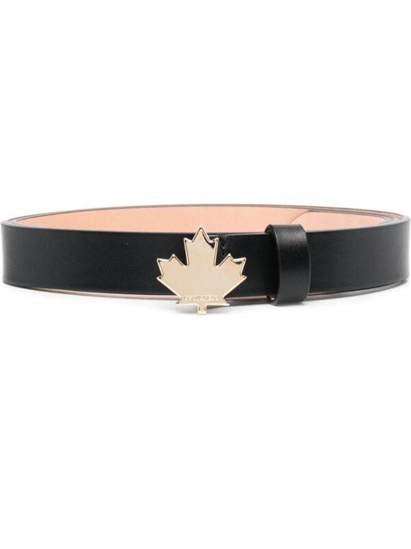 Dsquared2  logo-plaque leather belt