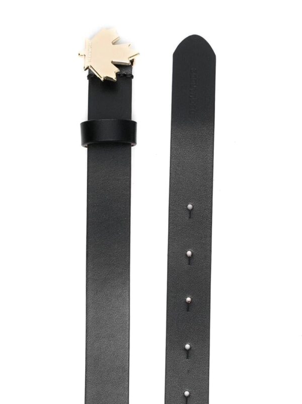 Dsquared2  logo-plaque leather belt - Image 2
