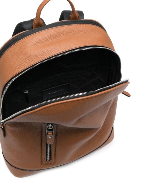 Michael Michael Kors Hudson grained leather backpack - Image 5