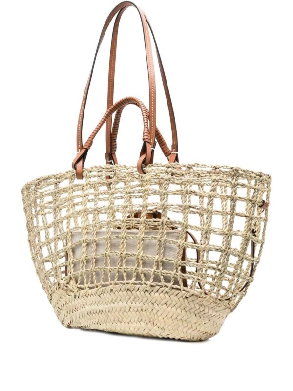 Tory Burch Ella woven tote bag - Image 4