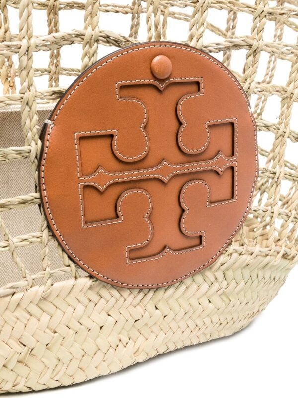 Tory Burch Ella woven tote bag - Image 5