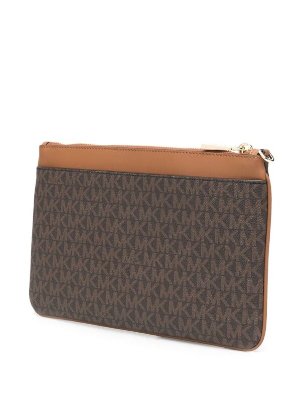 Michael Michael Kors  monogram-pattern clutch bag - Image 2