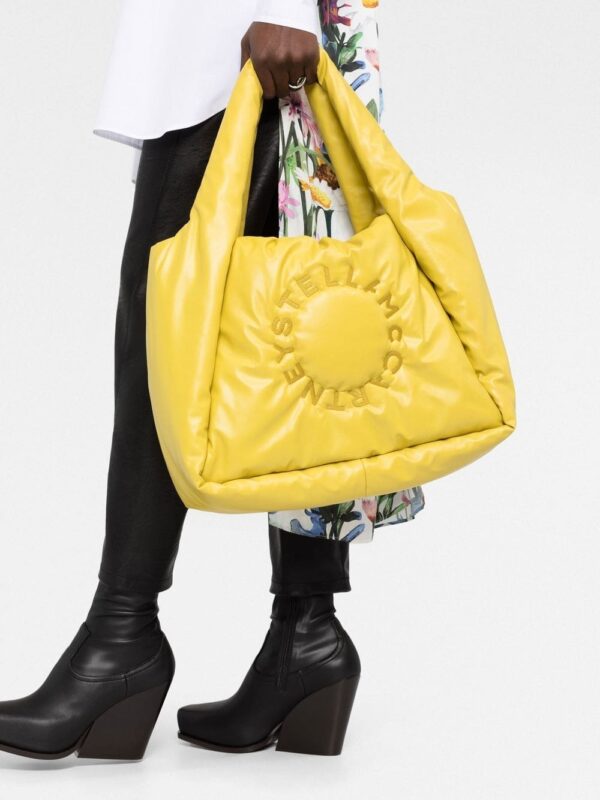 Stella McCartney logo padded tote bag - Image 3
