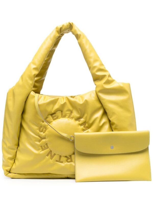 Stella McCartney logo padded tote bag