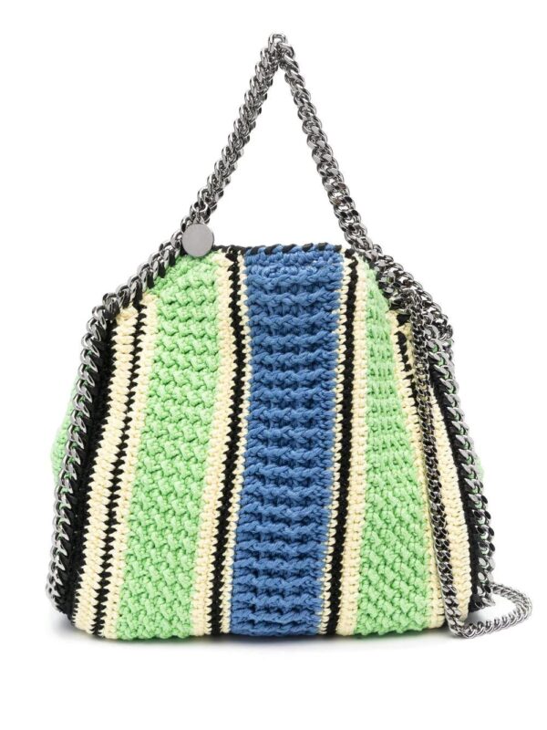 Stella McCartney  mini Falabella crochet tote bag