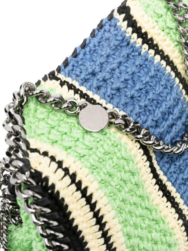 Stella McCartney  mini Falabella crochet tote bag - Image 4