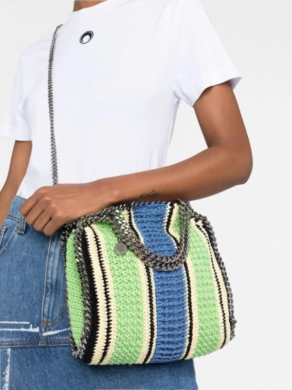 Stella McCartney  mini Falabella crochet tote bag - Image 2