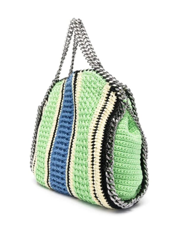 Stella McCartney  mini Falabella crochet tote bag - Image 3