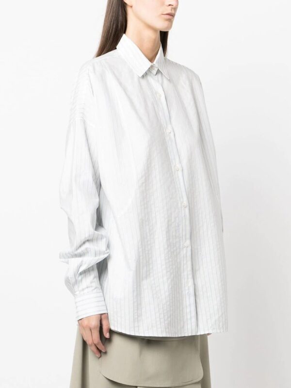 Stella McCartney  stripe-print long-sleeved shirt - Image 3