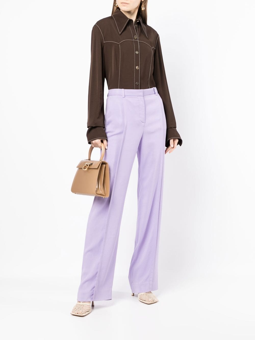 Ferragamo small Iconic top handle bag - Image 2