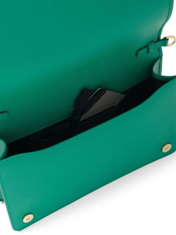 Prada  logo-plaque shoulder bag - Image 5