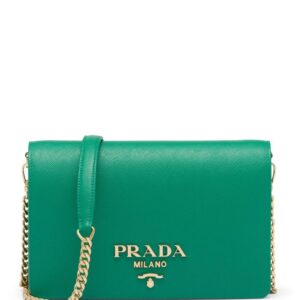 Prada  logo-plaque shoulder bag