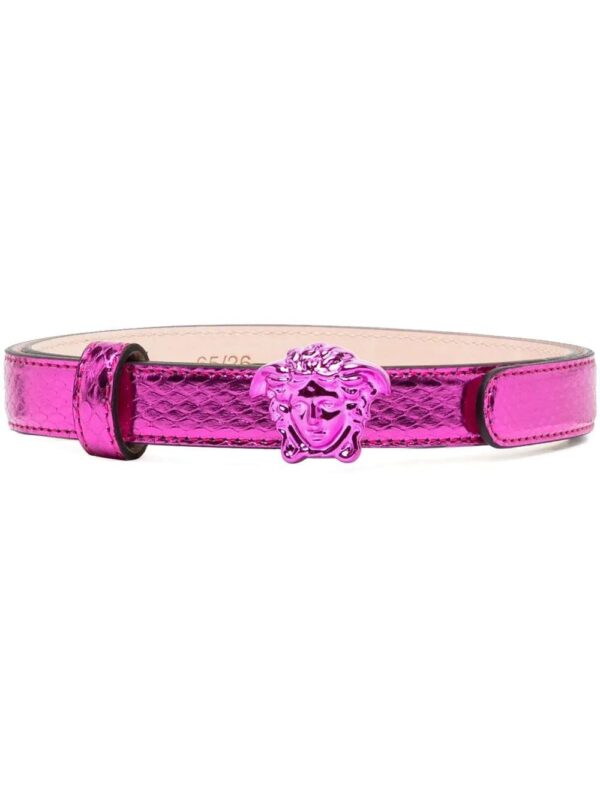 Versace  Medusa-plaque adjustable belt