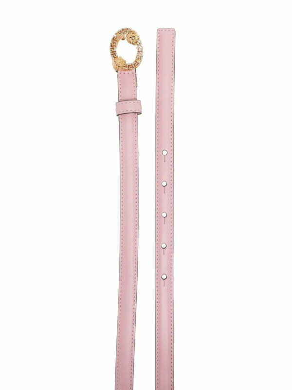 Versace  Medusa crystal-embellished leather belt - Image 2