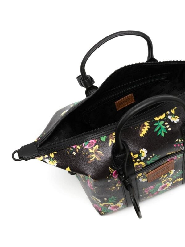 Kenzo floral-print shoulder bag - Image 5