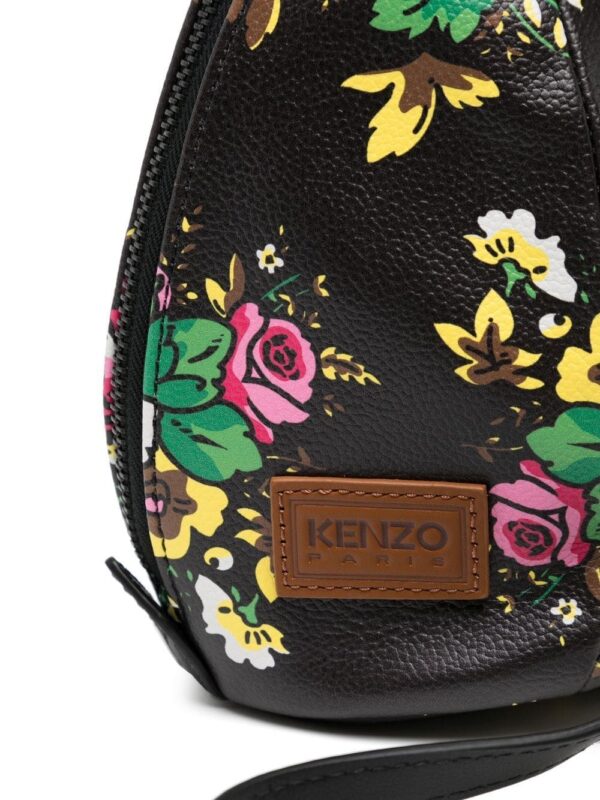 Kenzo floral-print cross body bag - Image 4